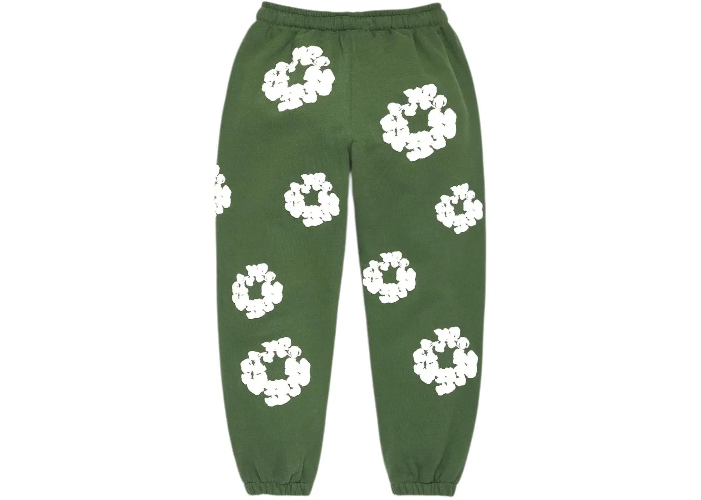 Детские спортивные штаны с принтом Sweatpants Denim Tears, Green — фото 2