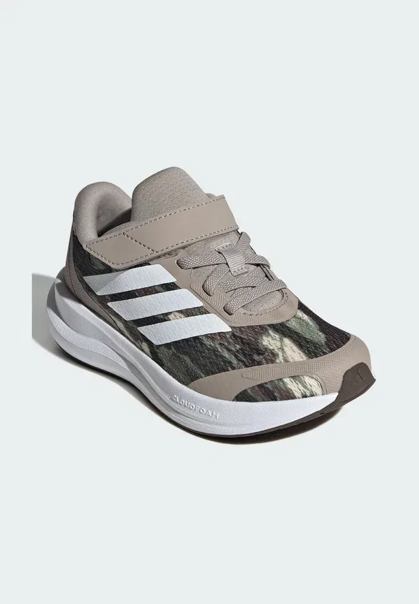 Детские кроссовки Runfalcon 6 унисекс Adidas Sportswear, белый/темно-коричневый/светло-коричневый — фото 2