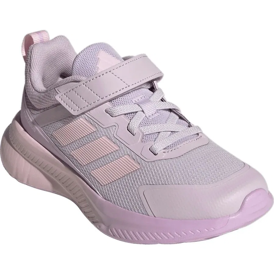 Детские кроссовки с закрытым носком FortaRun 4.0 EL C adidas, Фиолетовый — фото 3