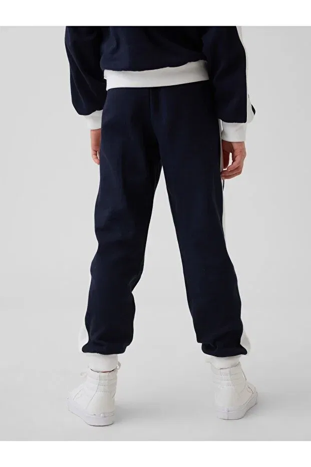 Детские спортивные штаны для девочек с принтом Gap, Navy Blue-000 — фото 3