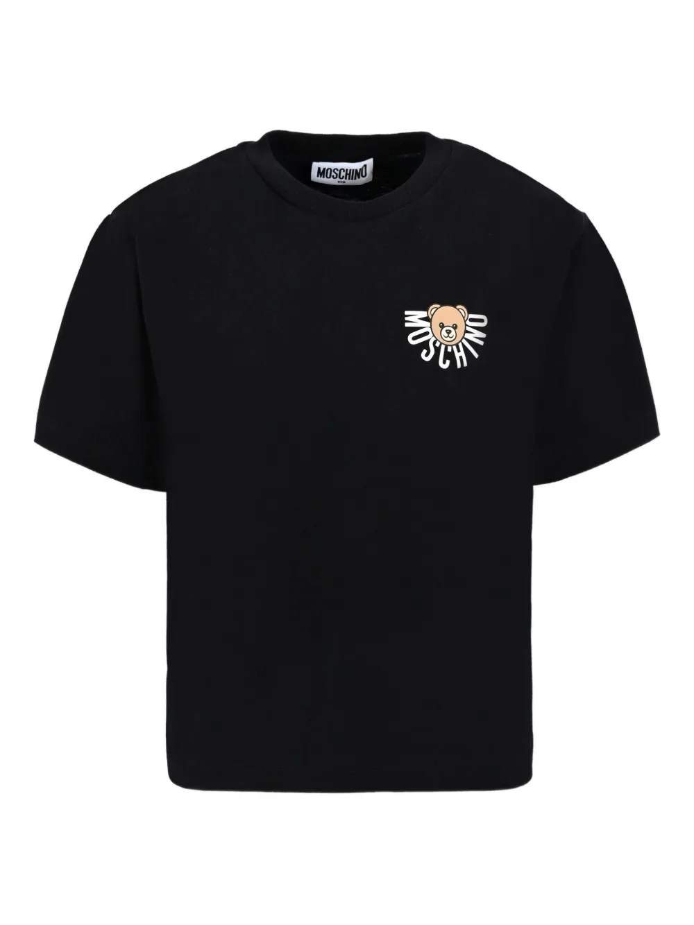 

Футболка с принтом Teddy Bear Moschino Kids, черный