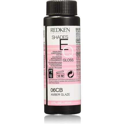 

Оттенки блеска Eq 06Cb Янтарная глазурь, Redken