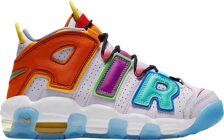 

Кроссовки Nike Air More Uptempo PS 'Mix n Match', белый