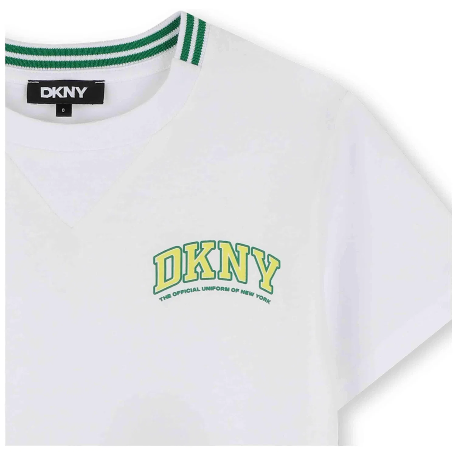 Детская футболка с коротким рукавом Dkny Modell D62298_10P, Weiß — фото 3