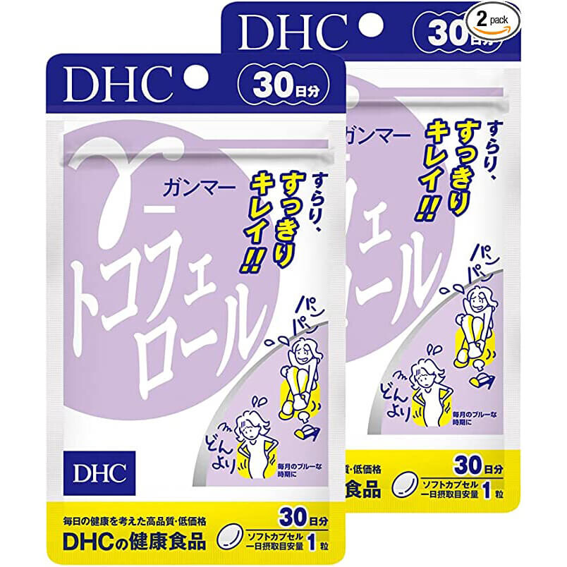 

Токоферол (Витамин Е) DHC, 30 таблеток, 2 упаковки