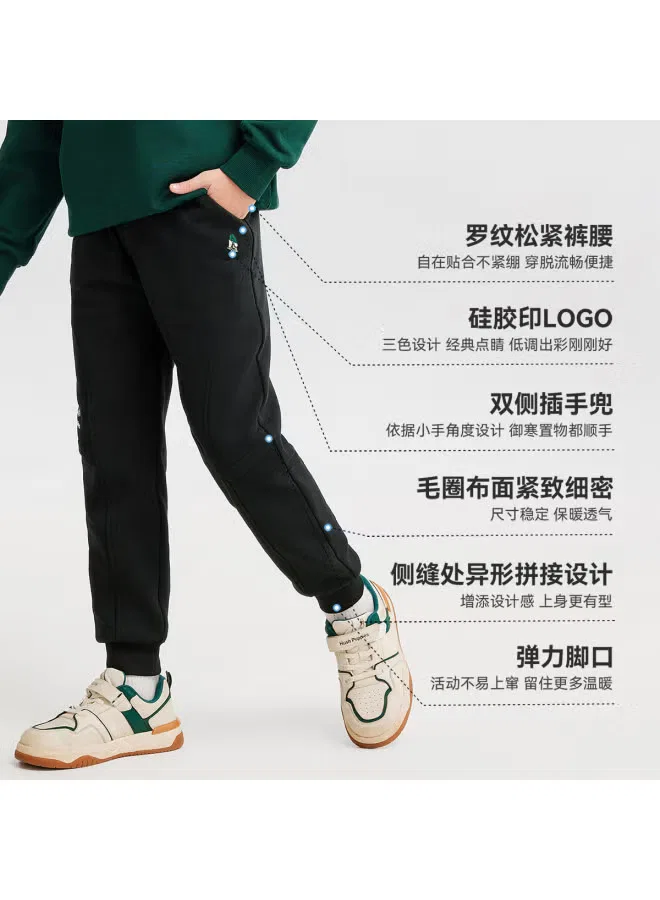Штаны трикотажные с двойным слоем для мальчиков Hush Puppies — фото 4