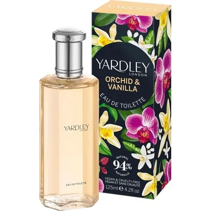 Туалетная вода цветочная Yardley London Orchid and Vanilla