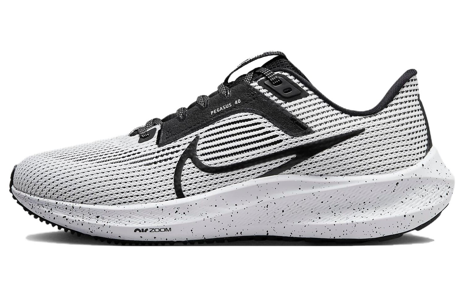 

Кроссовки Nike Women's Air Zoom Pegasus 40 'White Black', серый/черный