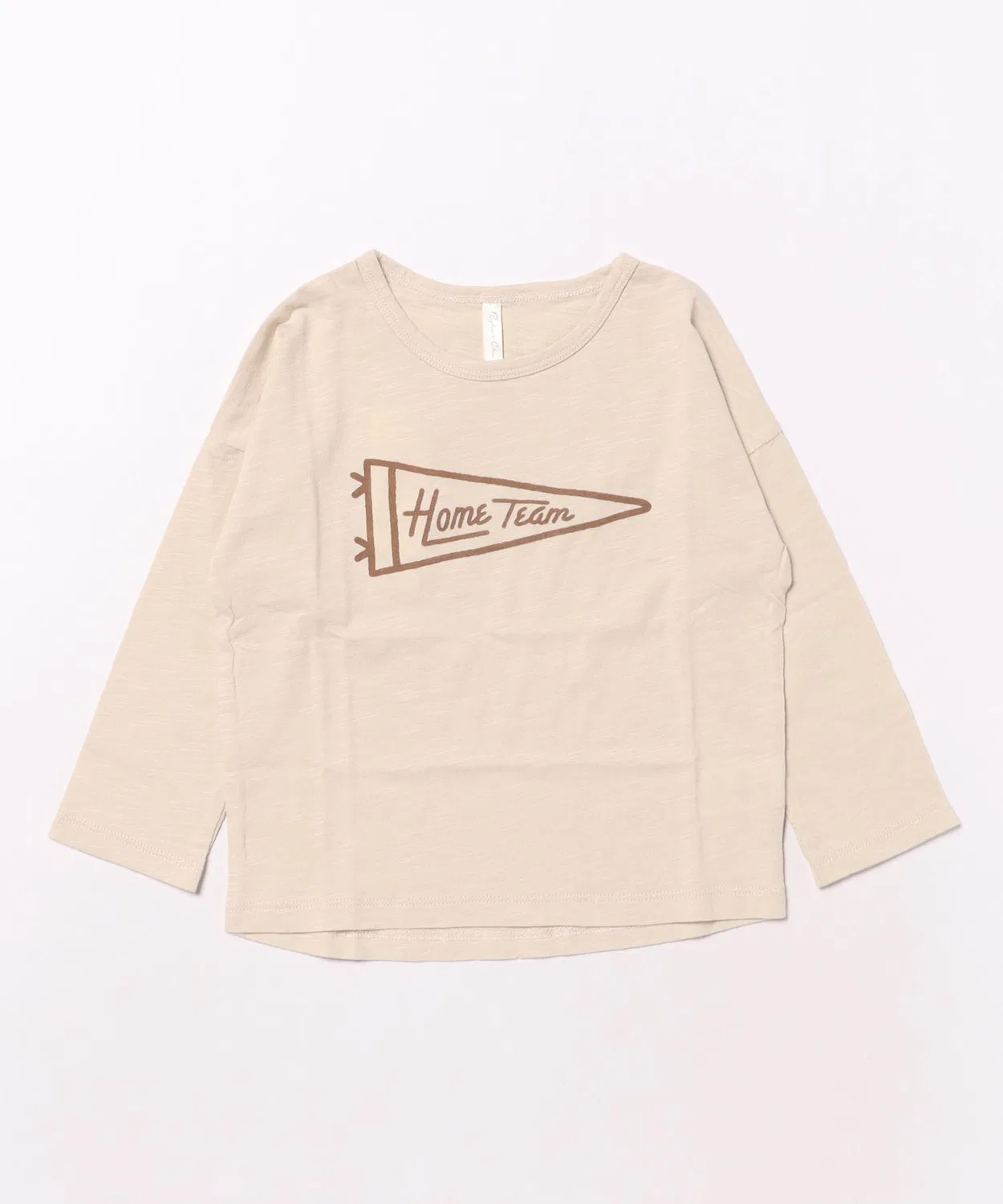 Детская футболка с длинным рукавомHome Team Rylee + Cru, Natural