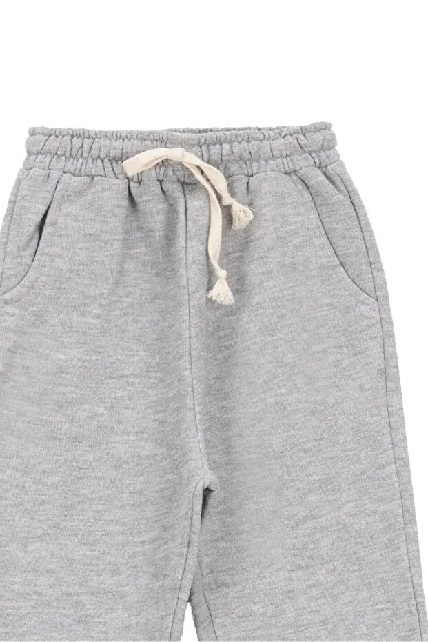 Детские спортивные штаны с карманами для девочек Duffy Kids, Gray — фото 2