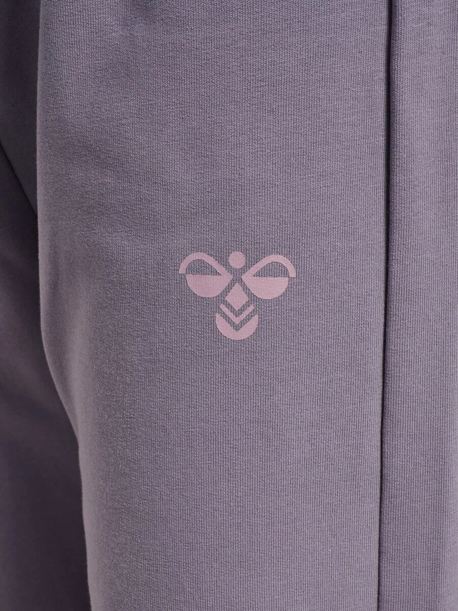 Спортивные брюки Hummel Tapered Workout Pants 'Tukas' фиолетового цвета — фото 4