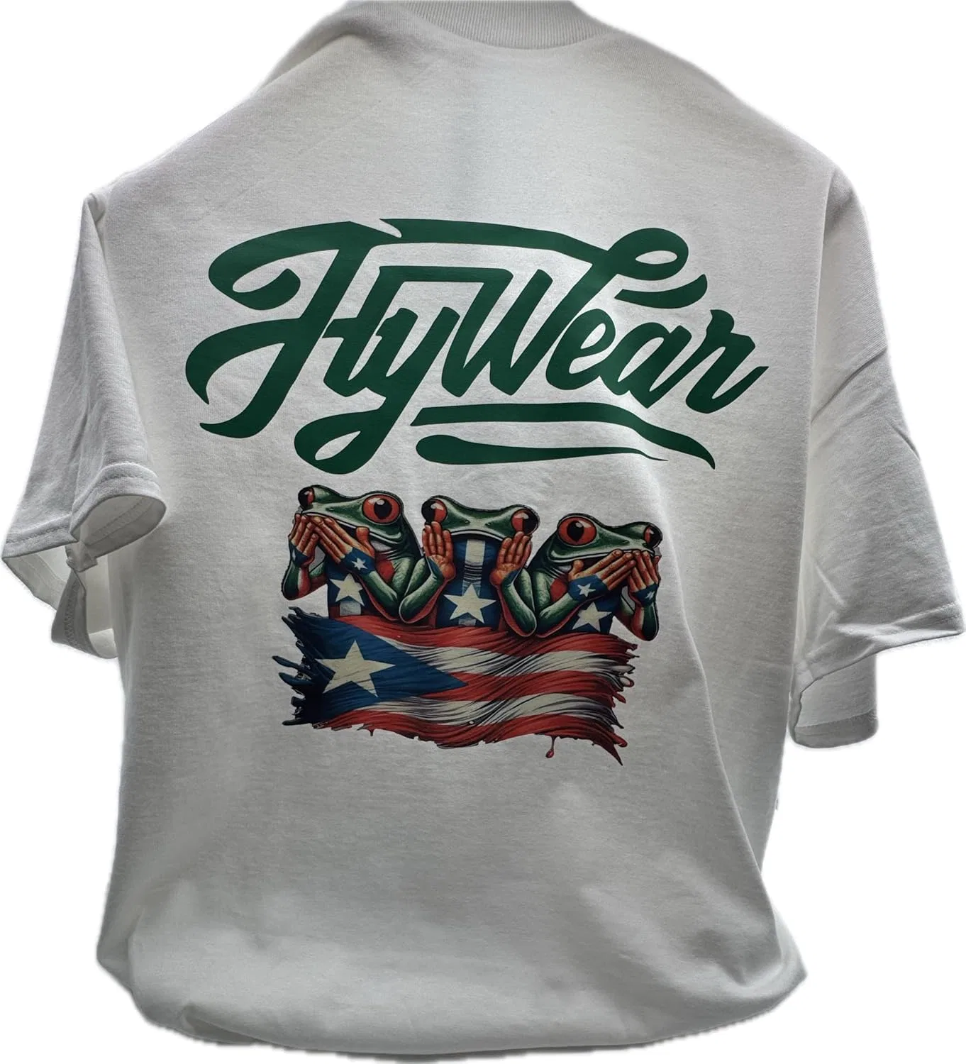 Женская футболка с принтом Coqui Flywear, White