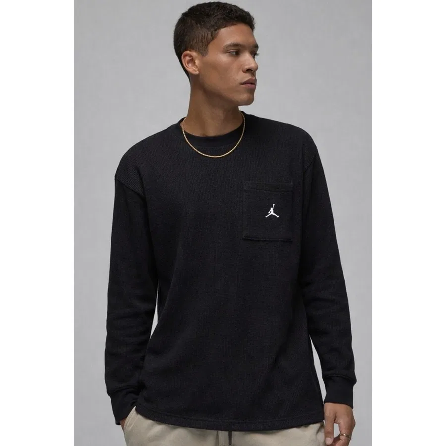 Свитшот спортивный с длинным рукавом Jordan Essentials Nike, Черный