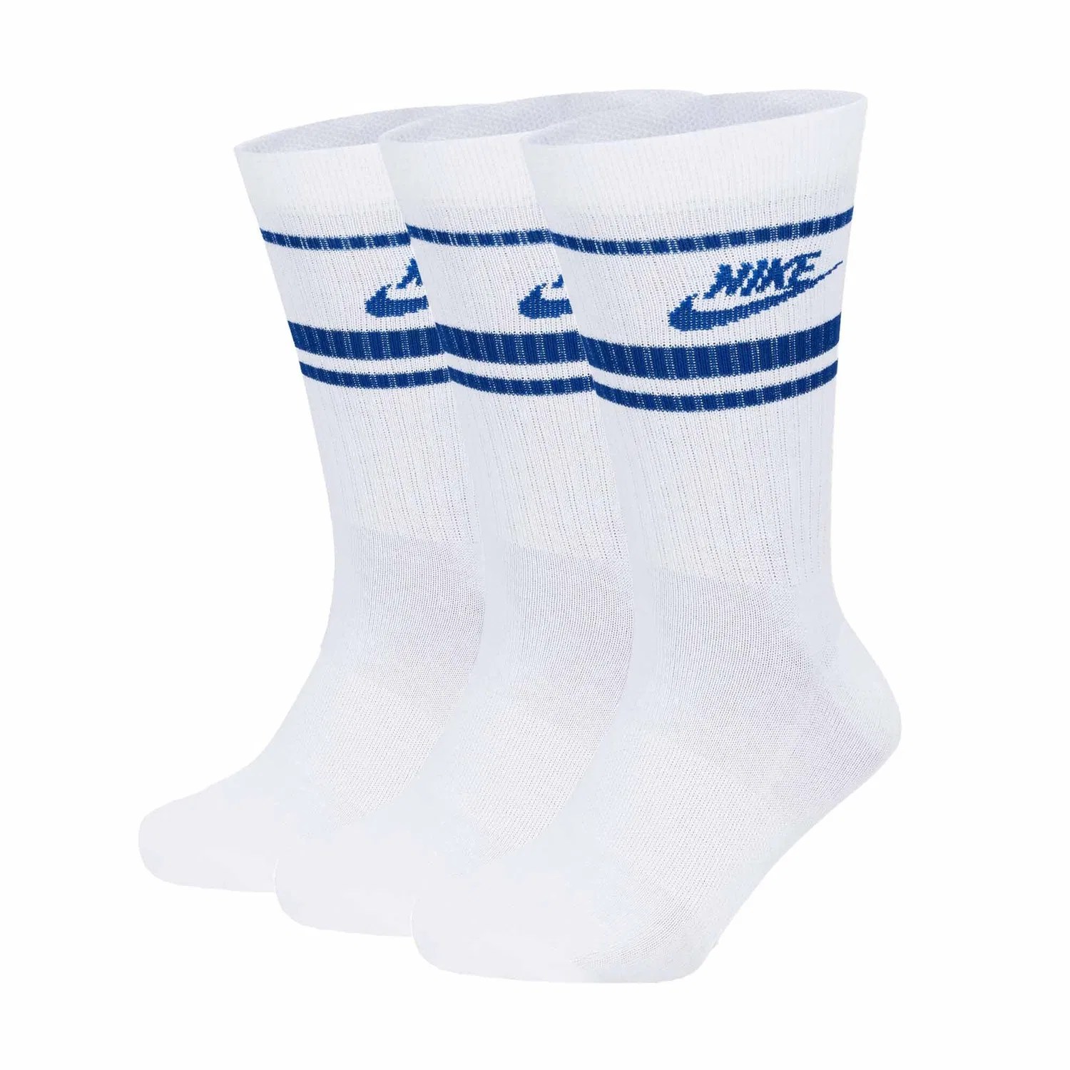 Носки унисекс с полосками Nike NSW Essential Stripe, Цвет: Bunt / Ultraweiß