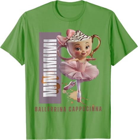 

Футболка Cappuccina Ballerina Gen Z, зеленый