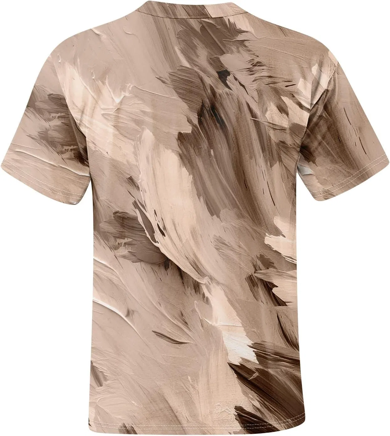 Мужская футболка с коротким рукавом Lightweight Crew Neck, Light Brown — фото 3
