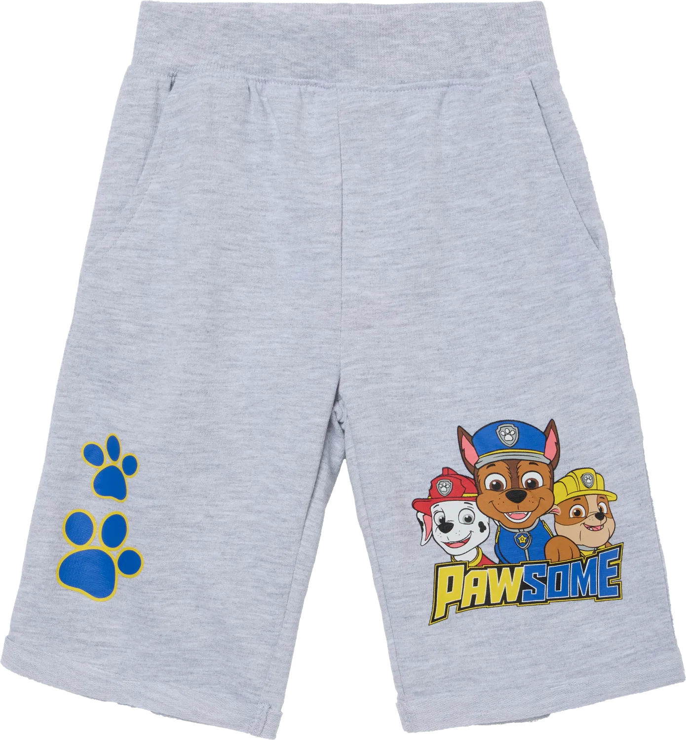 Детские шорты с героями PAW Patrol, серый