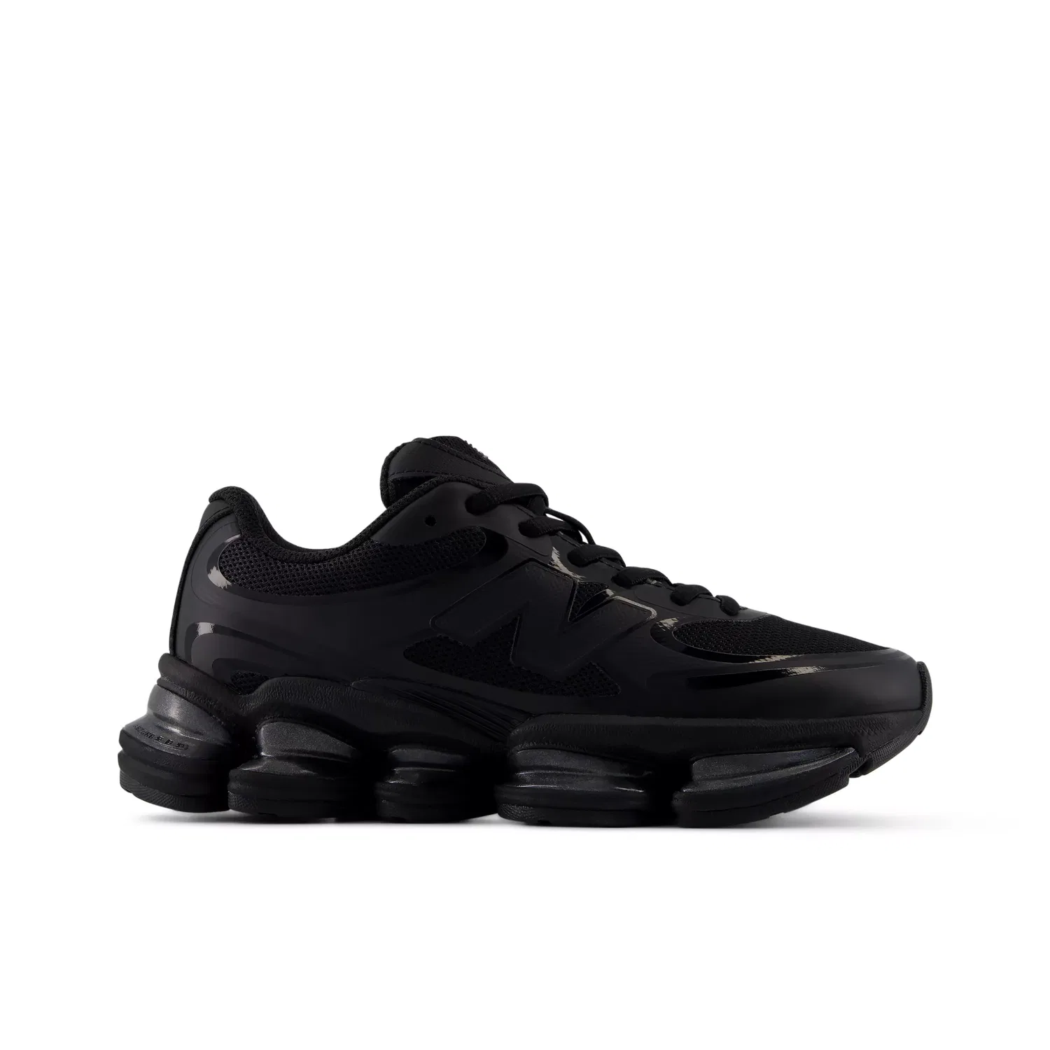 Детские кроссовки с шнуровкой 2000 Lace New Balance, Black
