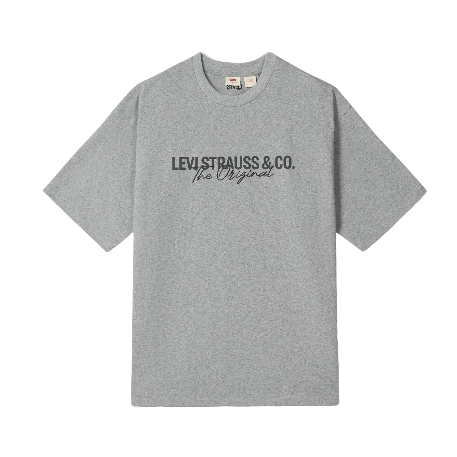 Детская футболка с круглым вырезом Levis, Gray