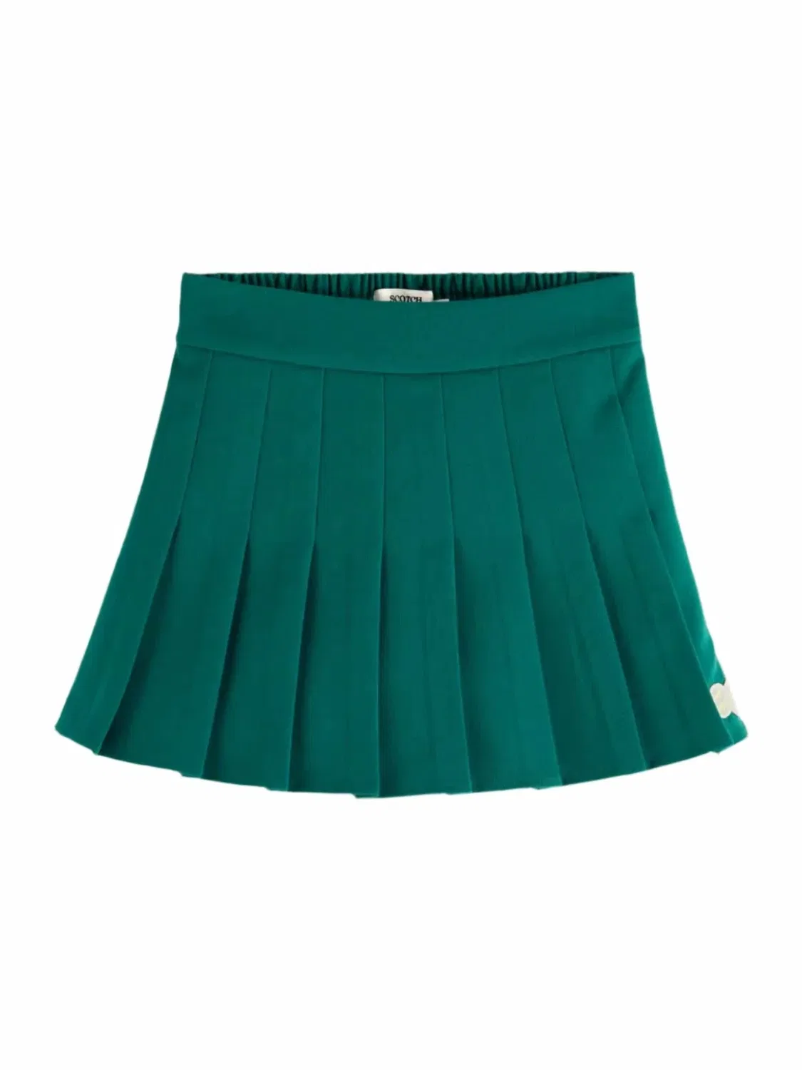Детская юбка-шорты со складками для девочек SCOTCH & SODA, Emerald