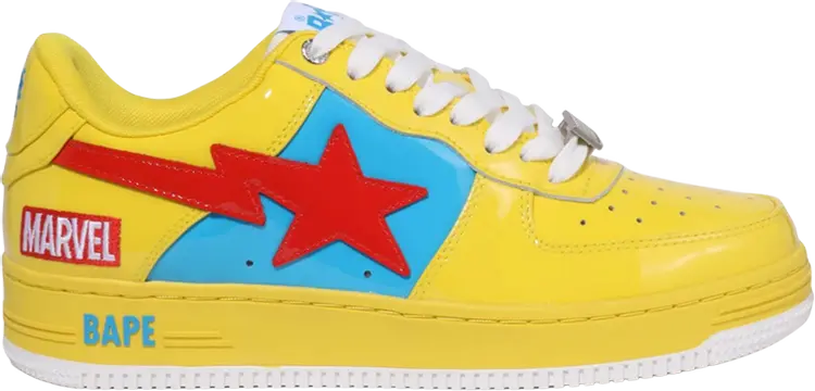 

Кроссовки Marvel x Bapesta Thor, желтый