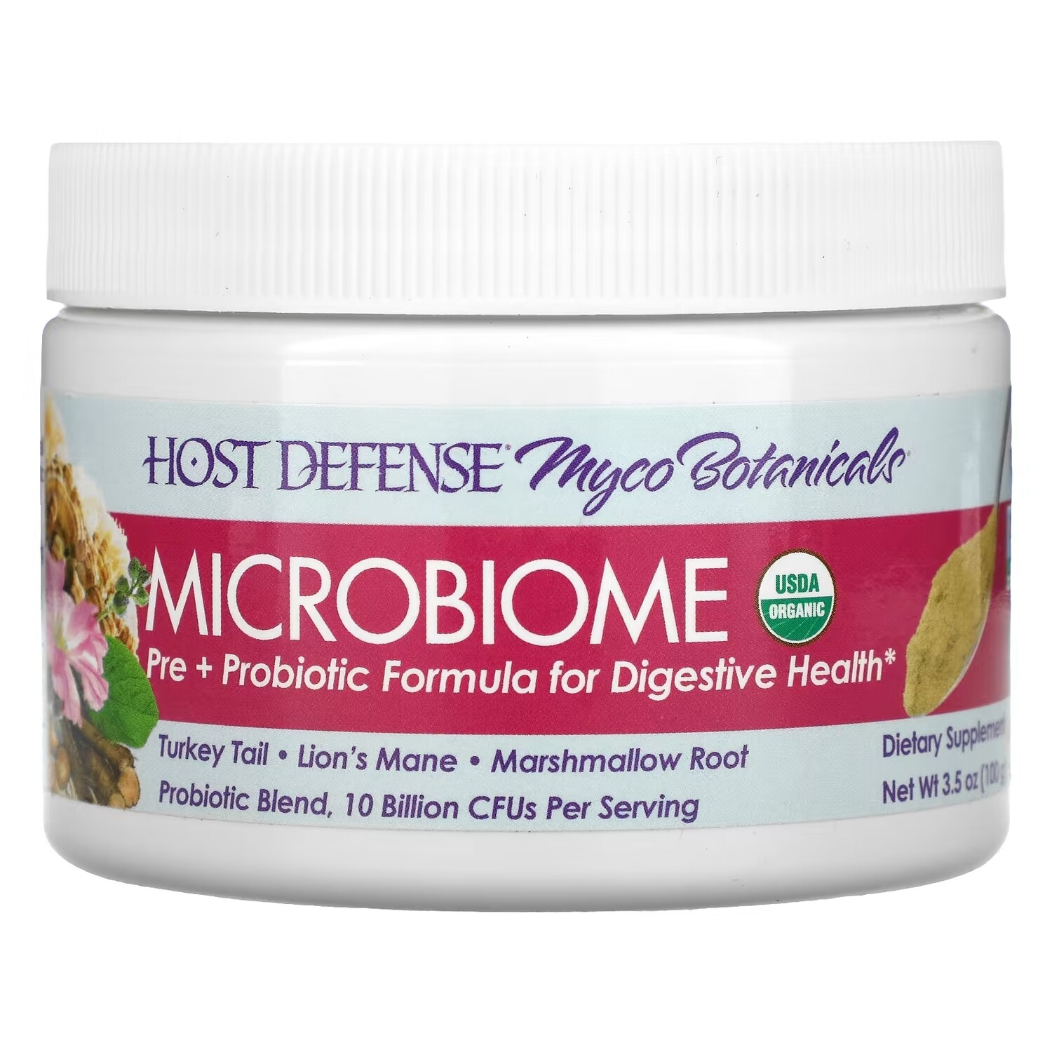 

Смесь Пробиотиков Fungi Perfecti Myco Botanicals Microbiome