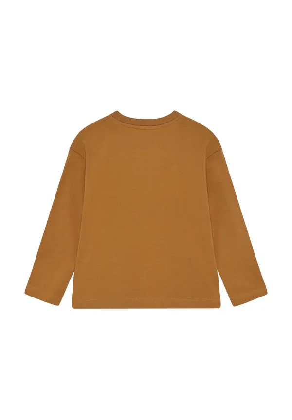 Топ с длинным рукавом, спортивный дизайн Long sleeve Minymo almond, миндальный — фото 2