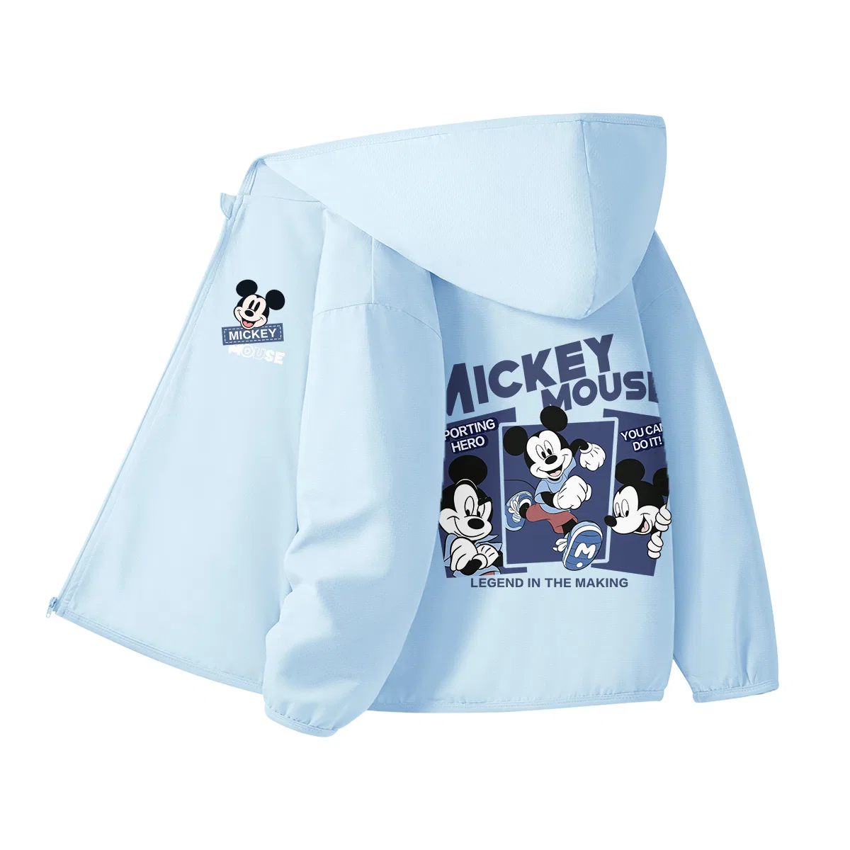 Детская куртка от солнца, дышащая, Disney, Di Happiness Light Blue