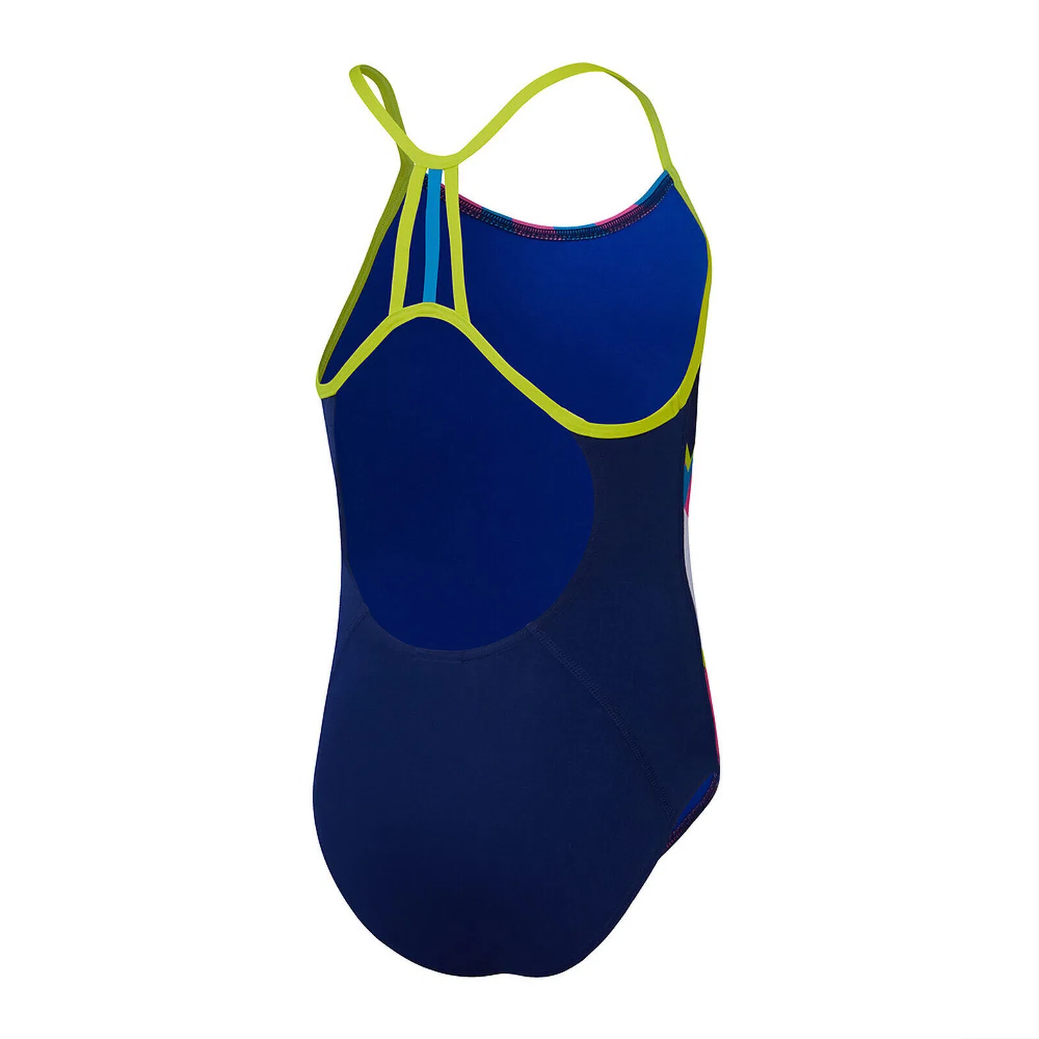 Детский цельный купальник для девочек Placement Lane Line Speedo, Blau — фото 2