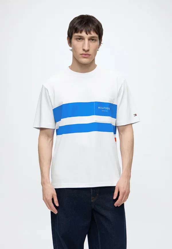 Футболка с принтом Sail pack Tommy Hilfiger, белый