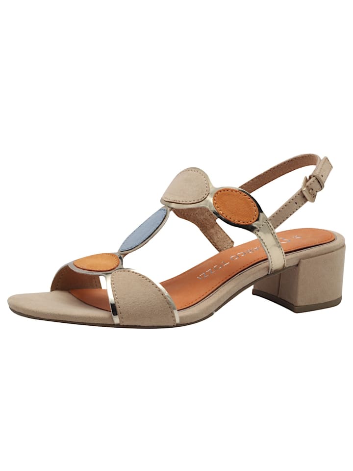 Классические босоножки Marco Tozzi, цвет sandalen mehrfarbig