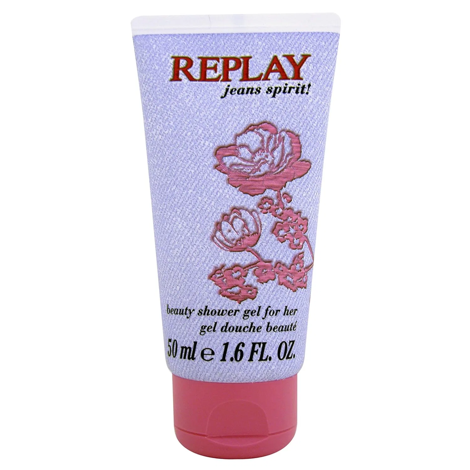 Парфюмированный гель для душа Jeans Spirit! for Her, 50 мл, Replay