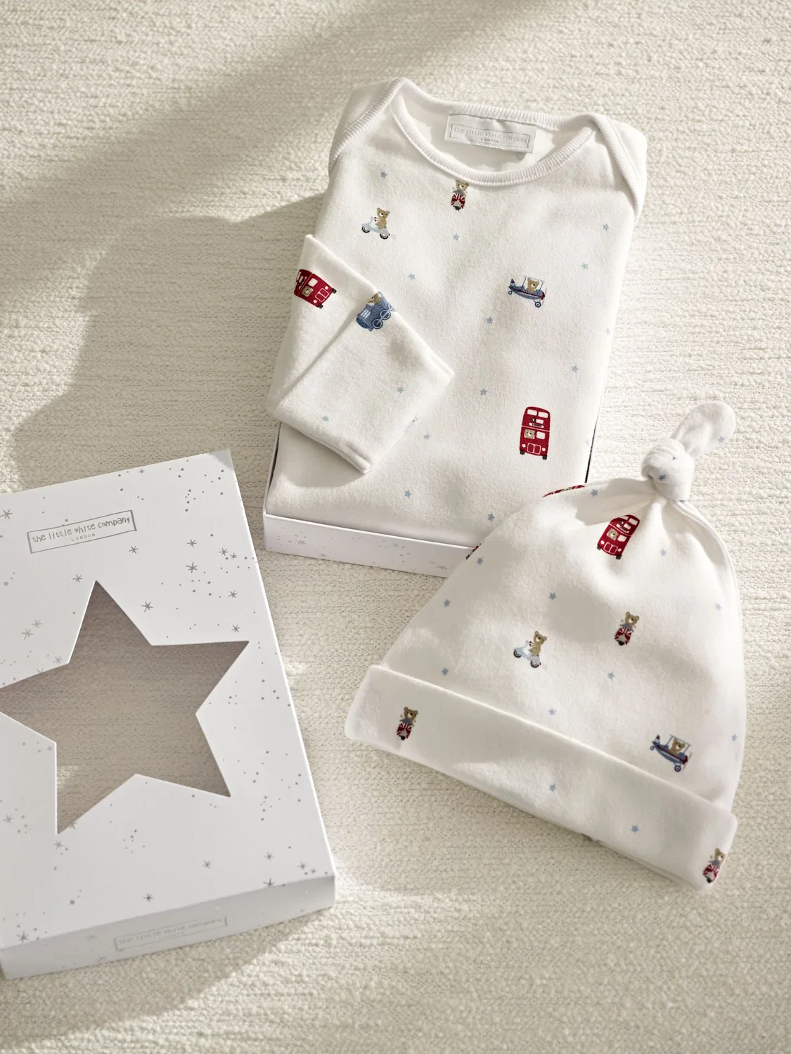 Комплект для новорожденных The White Company White Cotton London, белый — фото 3