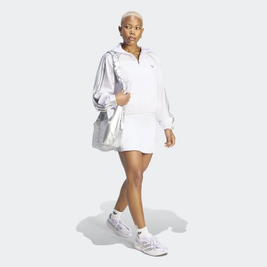 Спортивный свитшот с высоким воротником Cover Up adidas, Фиолетовый — фото 4