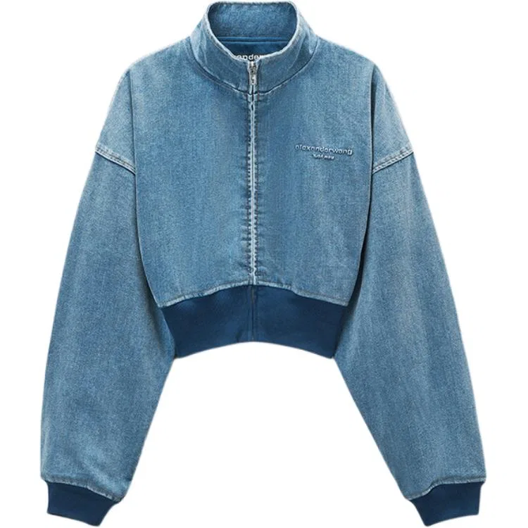 Женская куртка Alexander Wang, Washed Light Blue