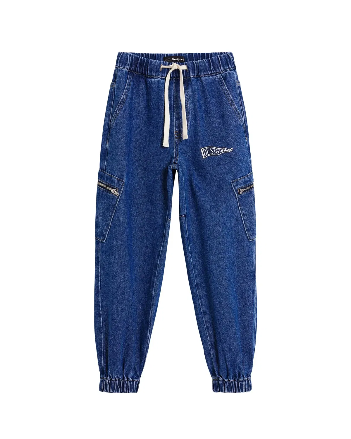 Детские джинсы для мальчиков с прямым кроем Desigual, Azul