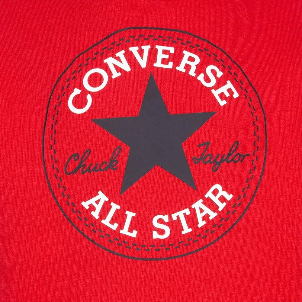 Худи Fleece Ctp Core Po Converse Kids, красный — фото 3