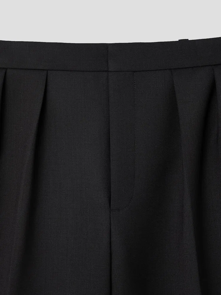 Чиносы с высокой посадкой, Citta JACQUEMUS, Black — фото 3