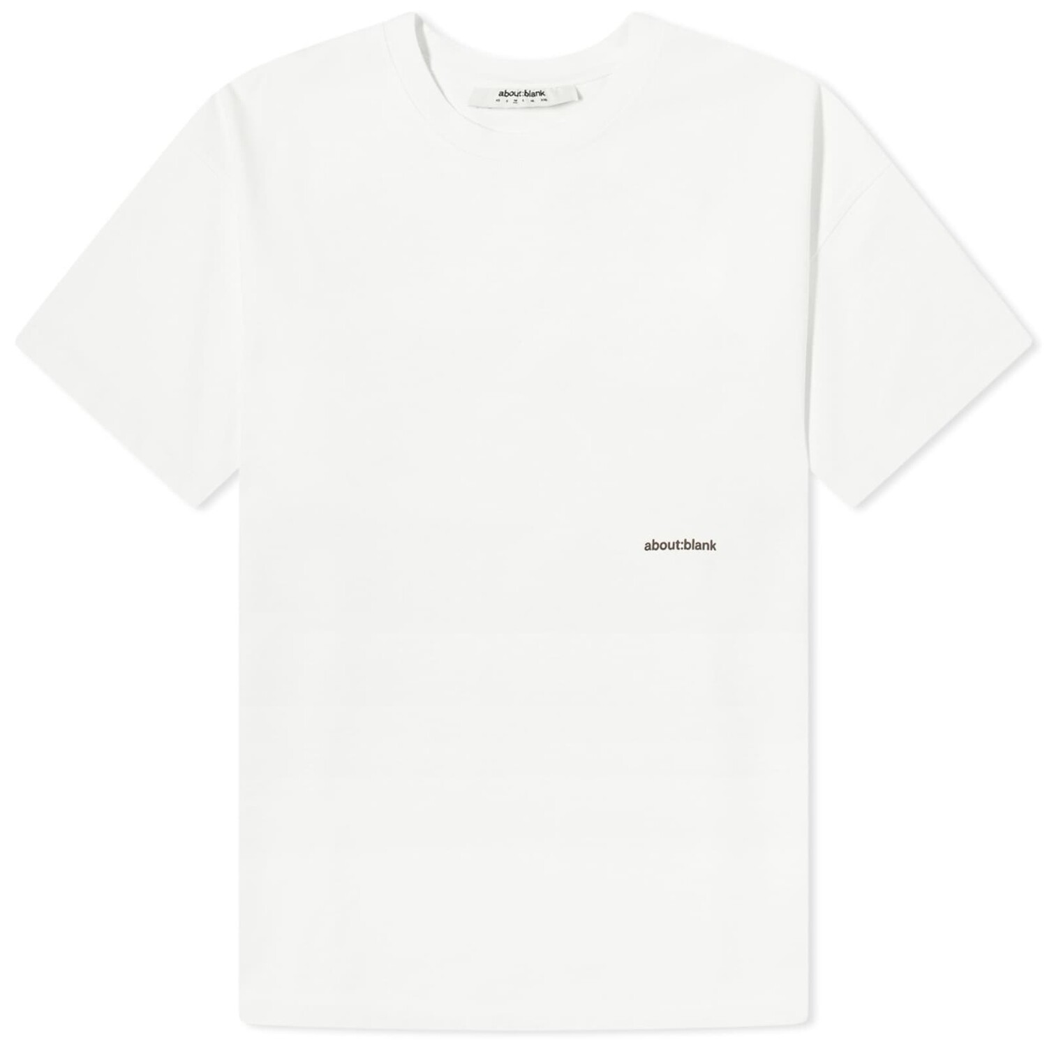 

Футболка About:Blank Box Logo, кремовый