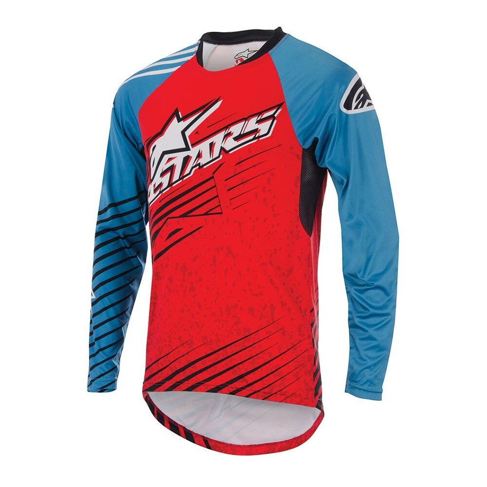 

Мотоджерси с длинным рукавом Alpinestars SighMercury, красный