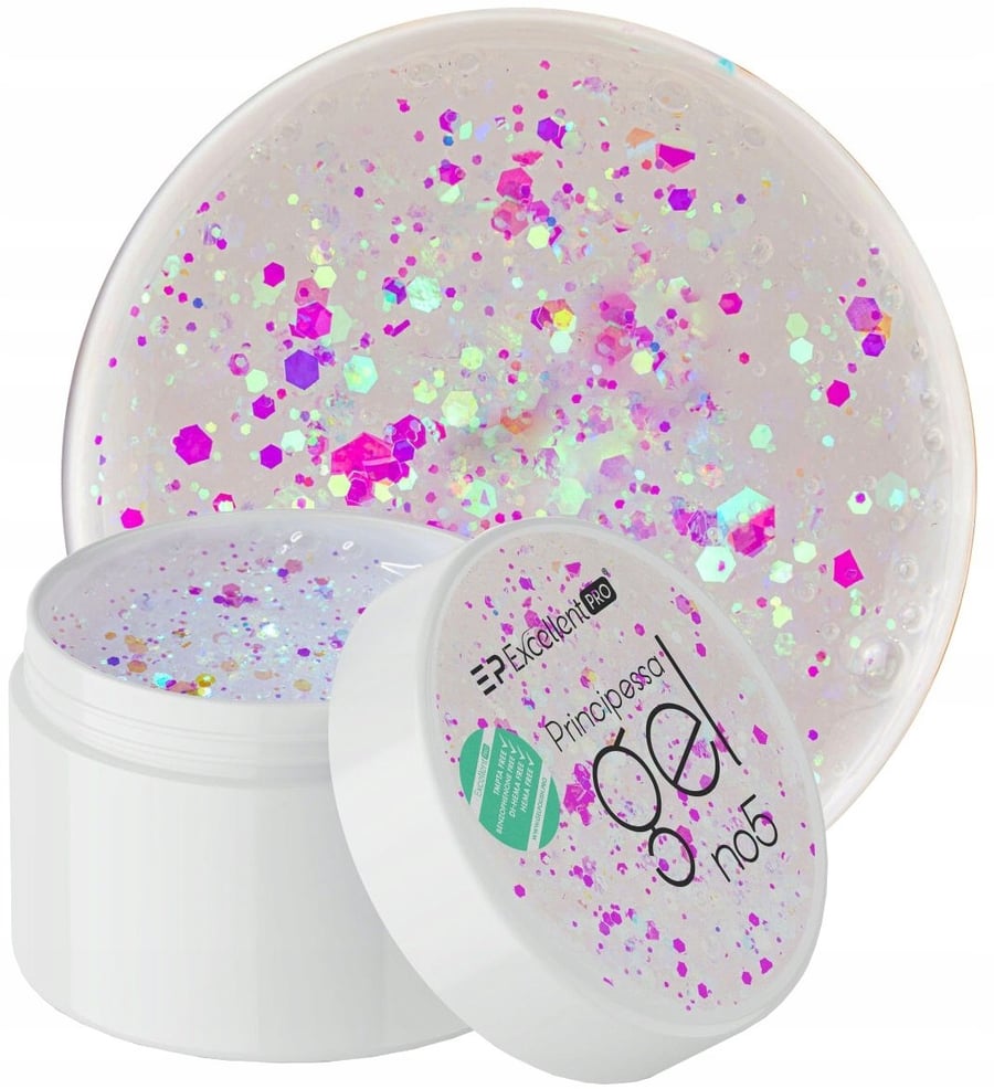 

Excellent Pro Principessa Gel Glitter Gel Effect Princessa 05 15 г