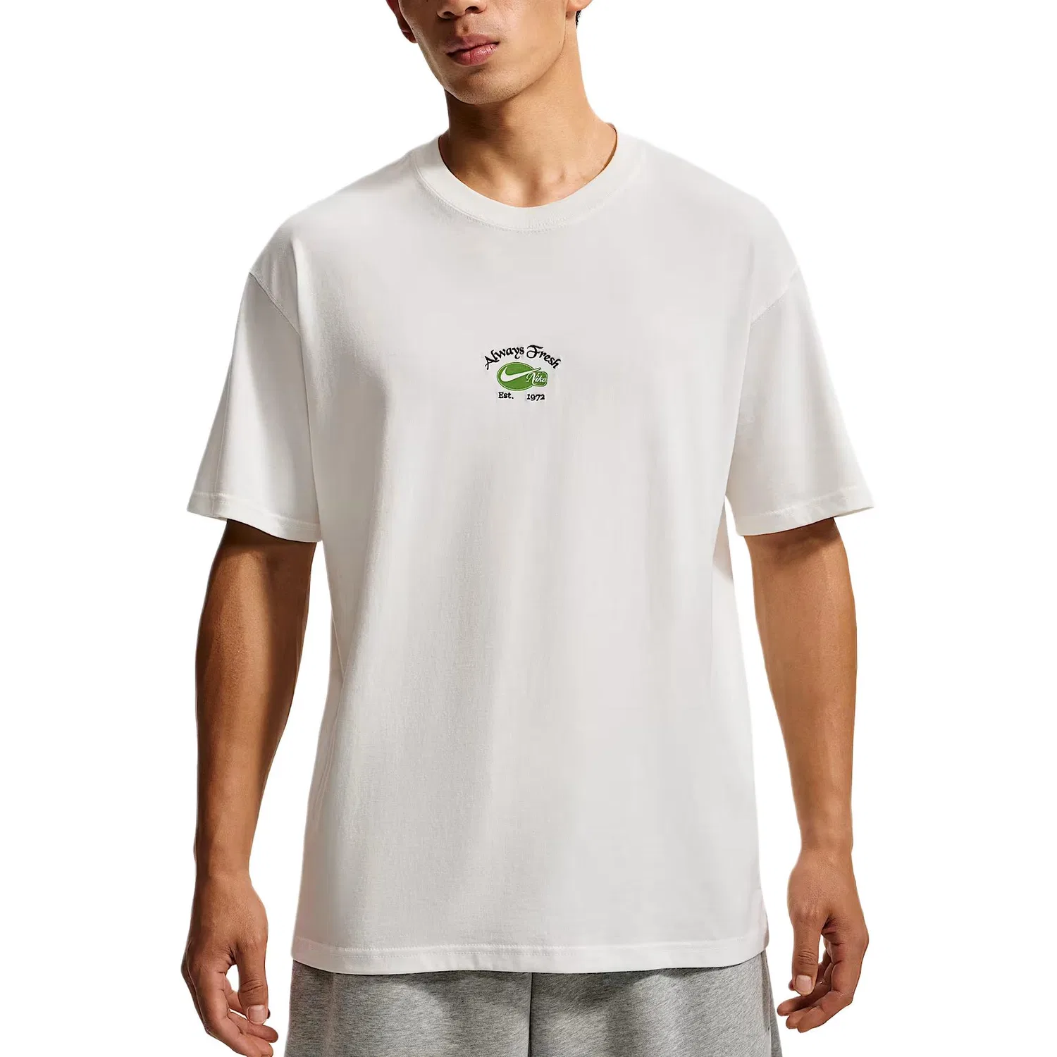 Футболка с круглым вырезом, Sail White, Nike
