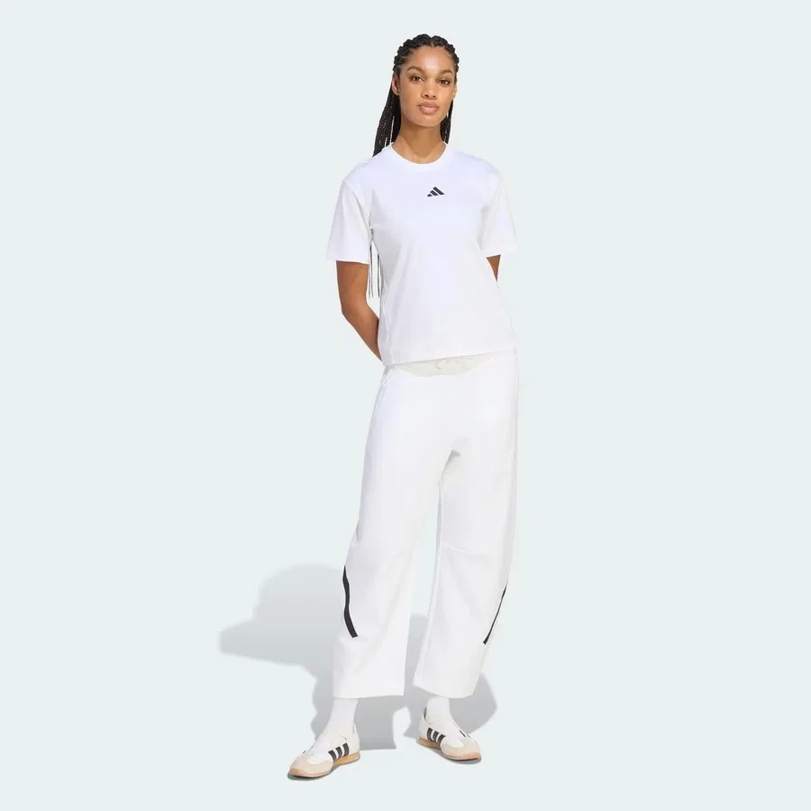 Женская футболка с длинным рукавом Z.N.E. adidas, Белый — фото 3