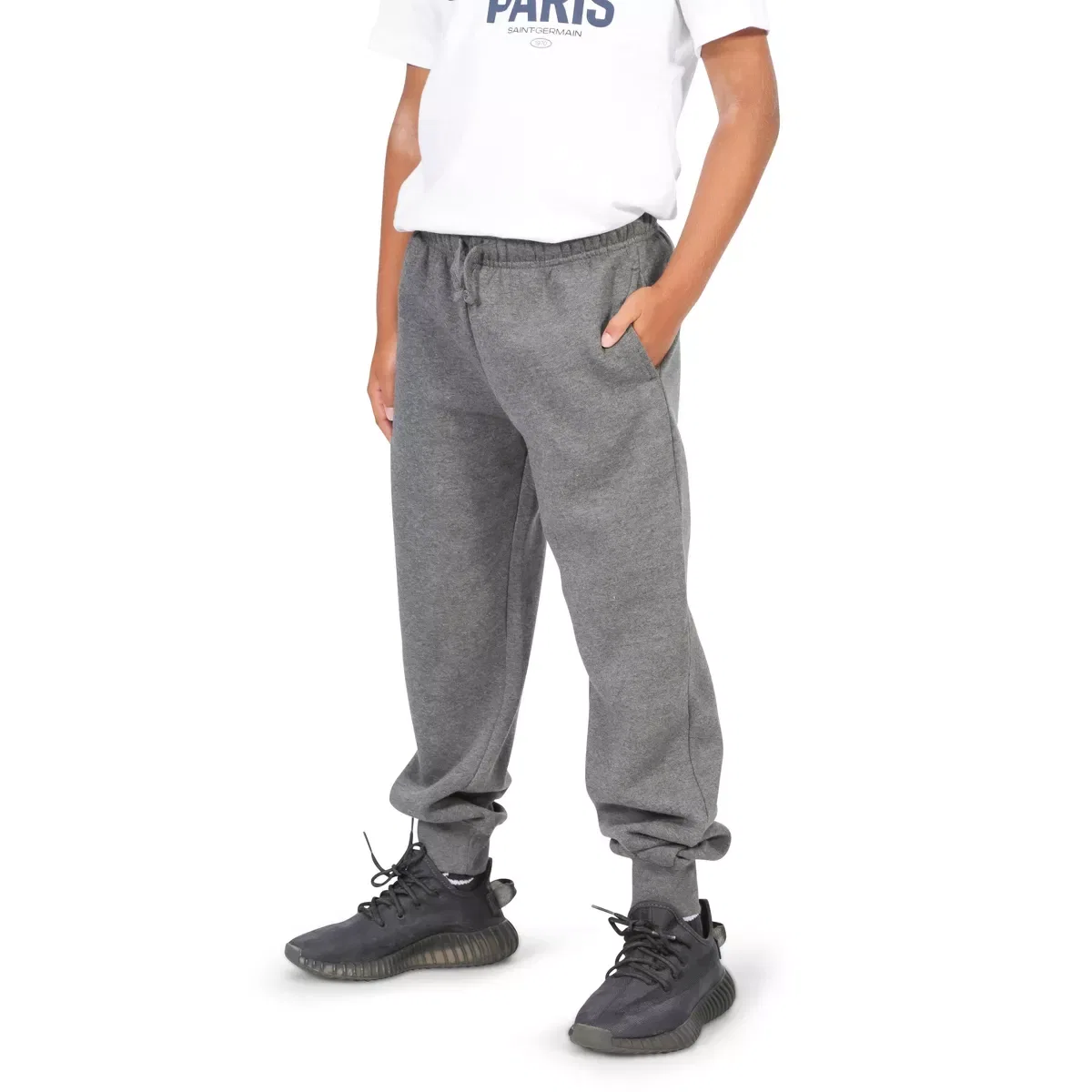 Детские спортивные штаны для мальчиков из флиса Everyday Kids, Charcoal Gray