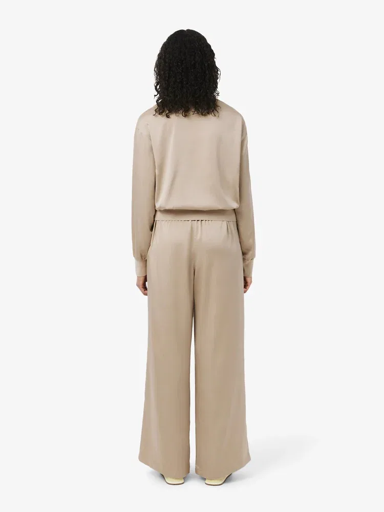 Брюки широкие LACOSTE Beige — фото 3