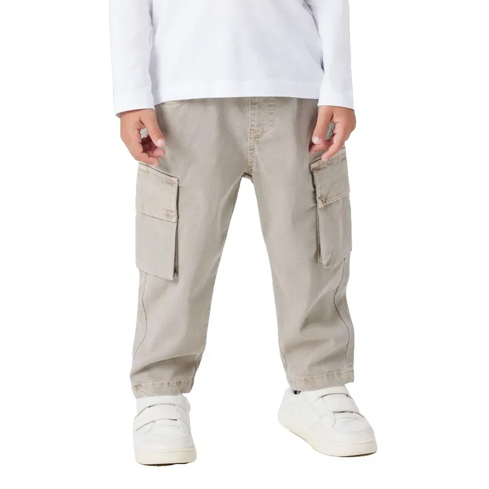 Брюки карго Ben Tap Name It, бежевый