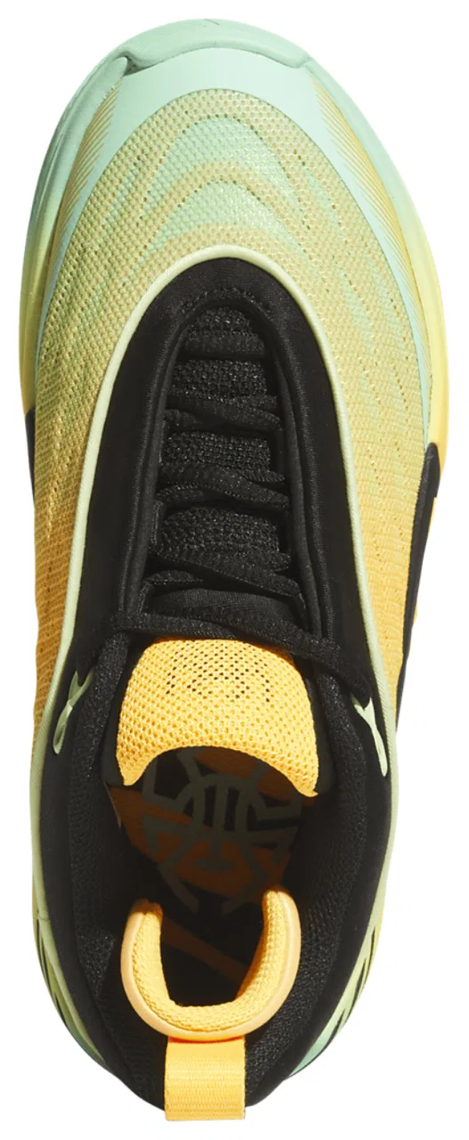 Детские кроссовки для мальчиков с принтом D.O.N. Issue 8 adidas, Lucid Tangerine Core Black Pulse Mint — фото 4