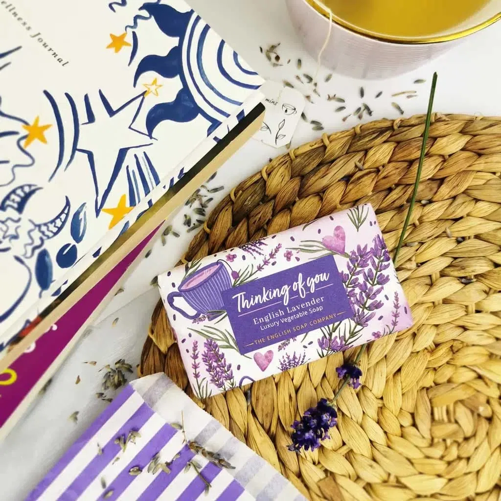 Твердое мыло Thinking of You, The English Soap Company, 190 г, Lavender — фото 2