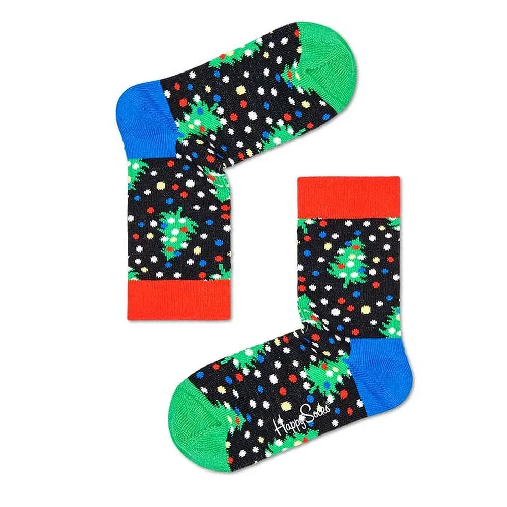 Носки Winter Night Happy Socks, черный