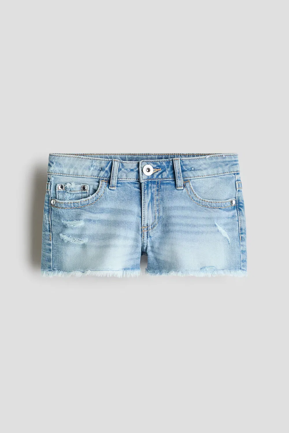 Джинсовые шорты H&M, Helles Denimblau